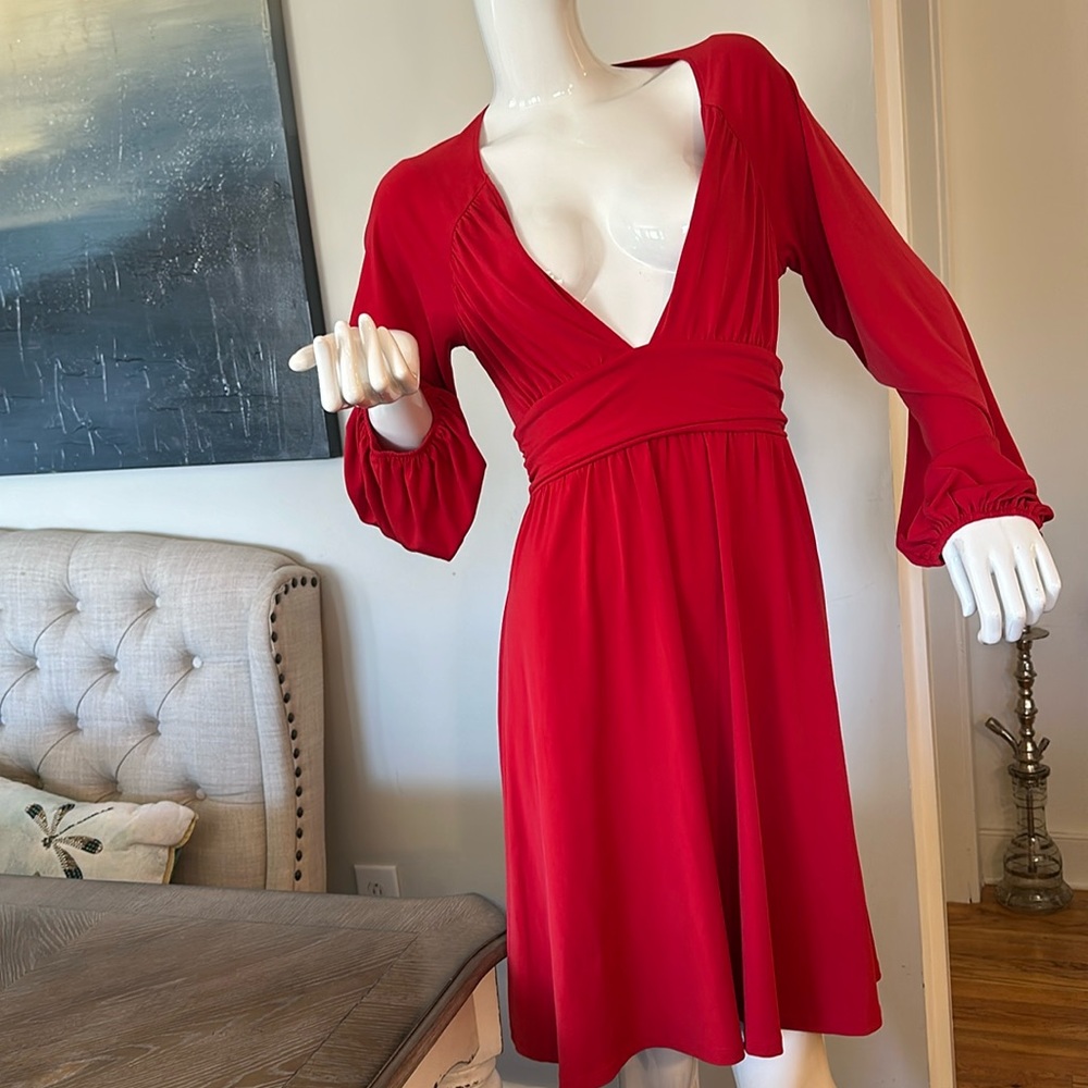 Red dress